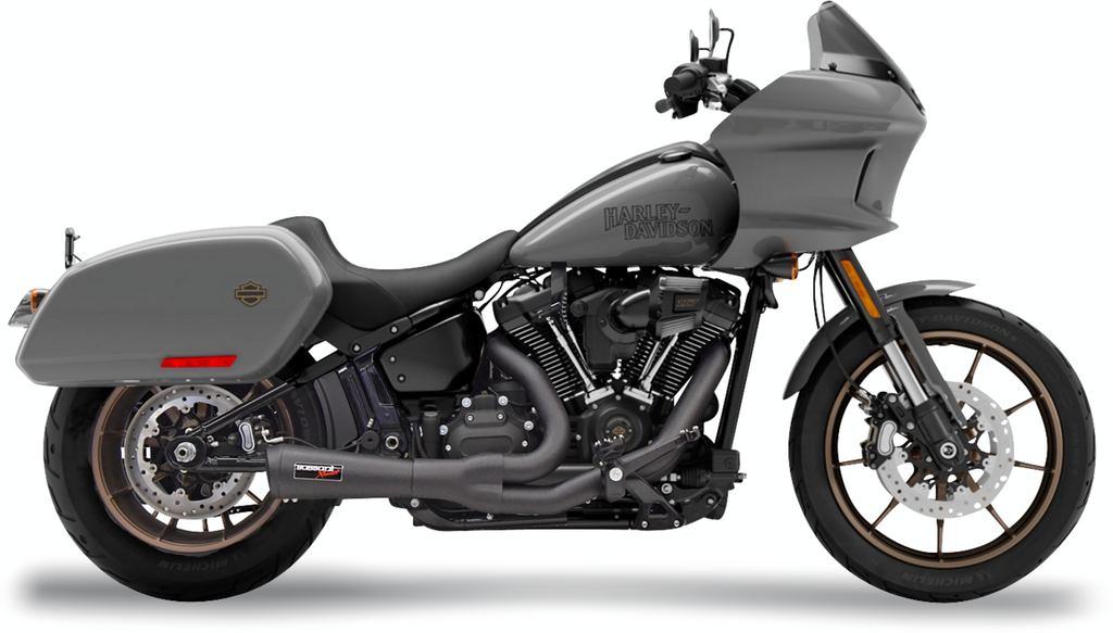 2-into-1 Ripper Short Exhaust System - Black - 49-State