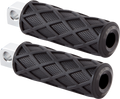Diamond Foot Pegs - Passenger - Black