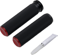 Knurled Grips - TBW - Red