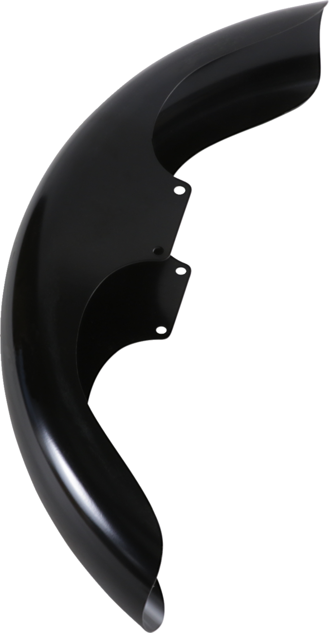 Klub Front Fender - Black - 19" Wheel - HD Dyna/FXR/Sportster
