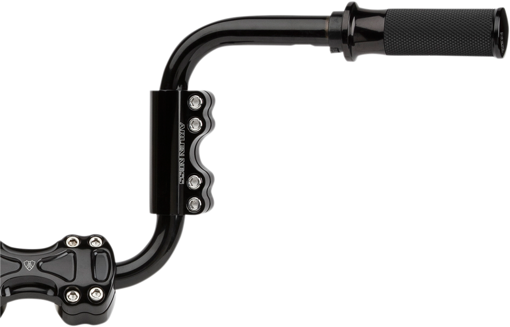 Modular Adjustable Handlebar Clamp - 1-1/4" - Black