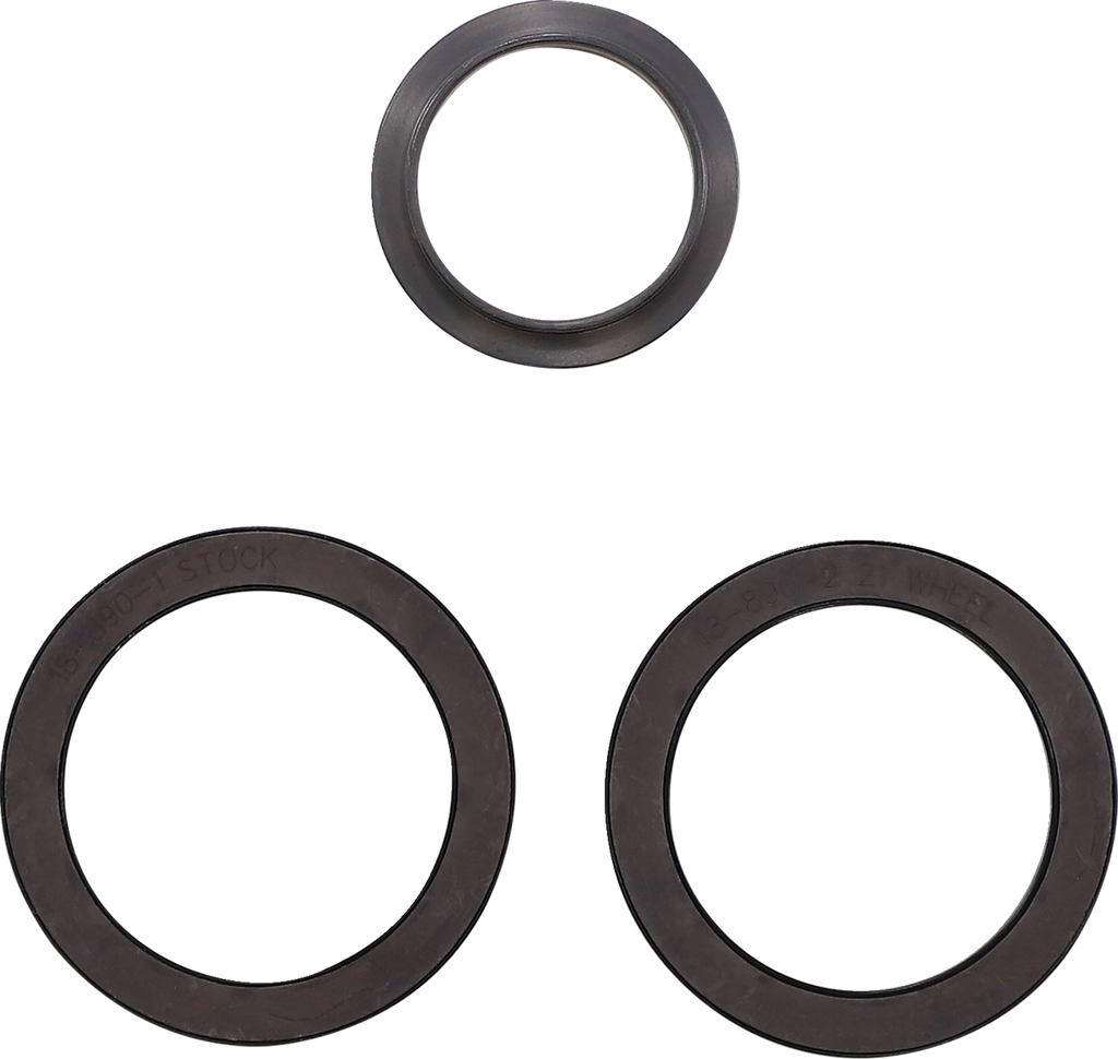 Hub - Cartridge - Front/Dual Disc - Black - Fat Bob