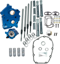 Cam Chest - Water Cooled - Chain Drive - Chrome Pushrod Tubes - M8