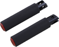 Knurled Foot Pegs - Red - FX/FL '18-'26