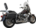 2-into-1 Ripper Exhaust System - Short - Chrome - Twin Cam S