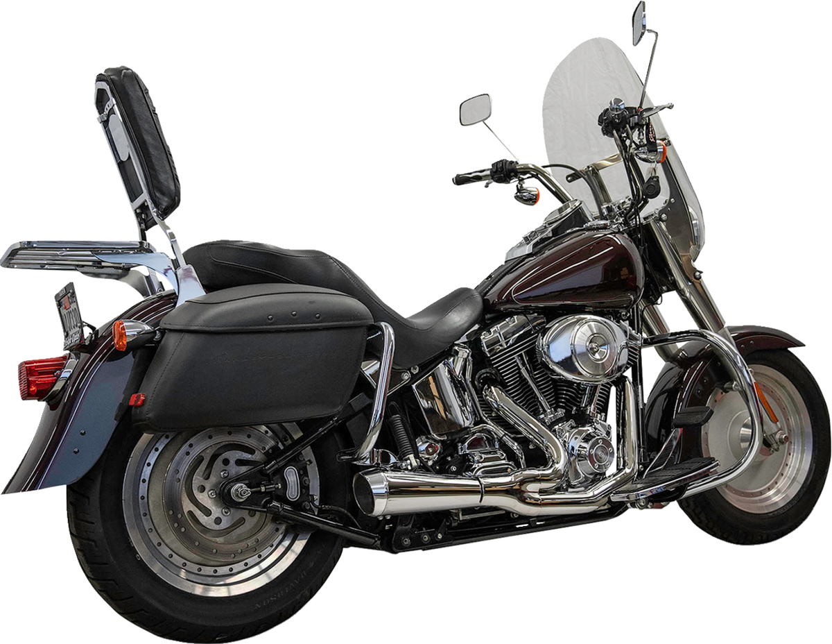2-into-1 Ripper Exhaust System - Short - Chrome - Twin Cam S