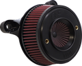 Air Stinger Stealth Air Cleaner Kit - Black Chrome Ring