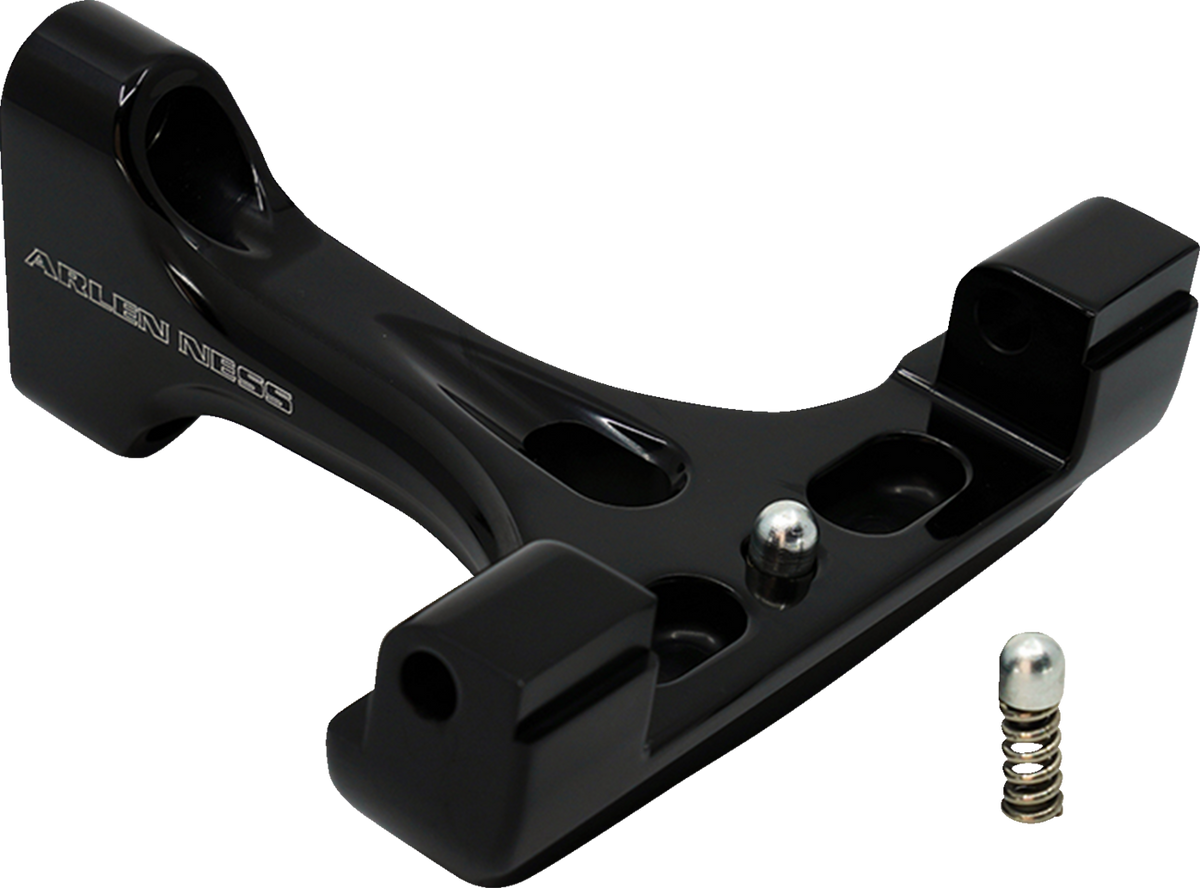 Forged Floorboard Mounts - Passenger - All Black