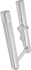 Fork Legs - Chrome - Deep Cut - Dual Disc