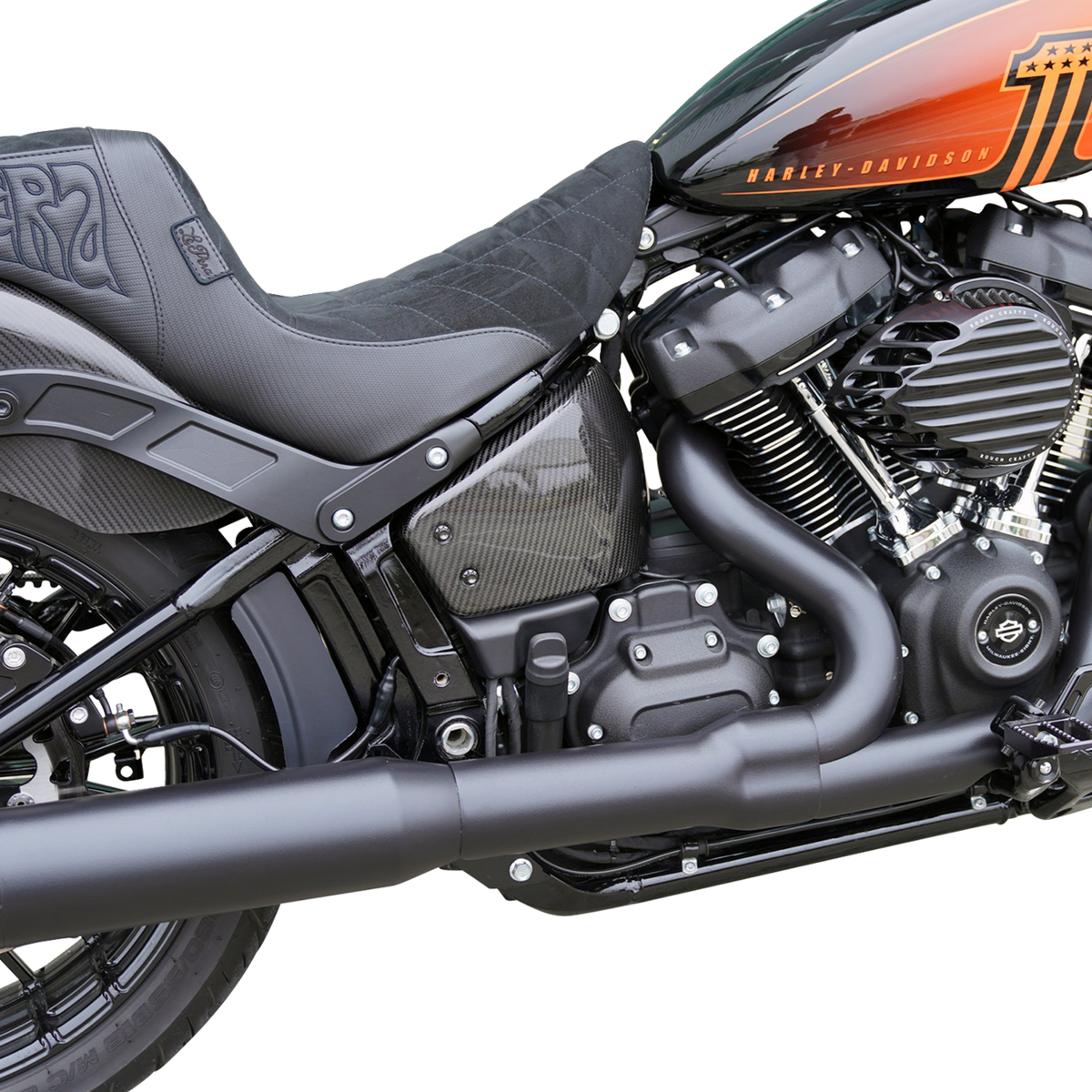 Side Covers - Carbon Fiber - HD Softail '18-'24