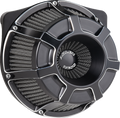 Inverted Series Air Cleaner Kit - Beveled - Black