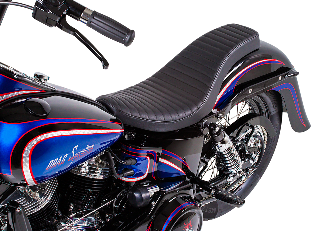 4" Stretched Rear Fender - Frenched - HD Softail '00-'17
