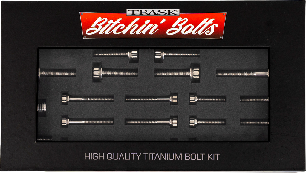 Bitchin' Bolts Hardware Kit - Titanium - M8 - Transmission