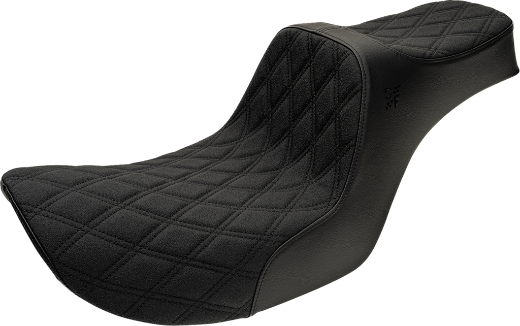 High Noon Seat - Vinyl - Black Double Diamond Stitch - FXR -'82-'00