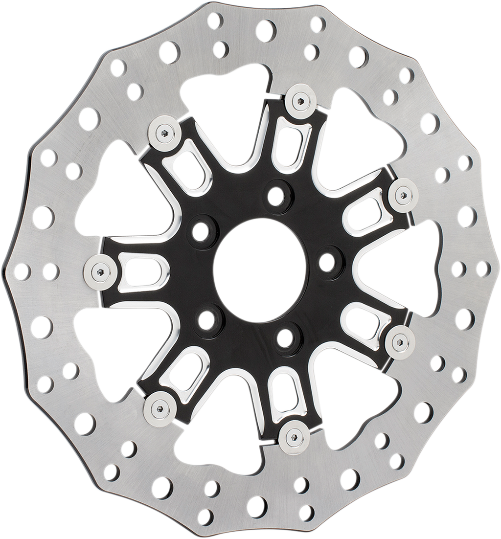 Front Rotor - 7 Valve - 11.8" - Black