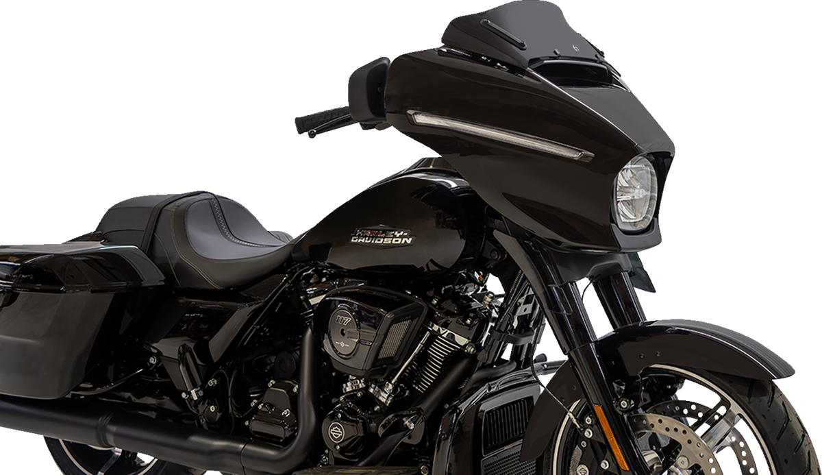 Flare® Windshield - 6-1/2" - Black - '23-'26 FLHX/FLHLT