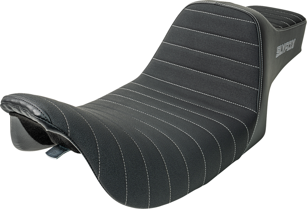 High Noon Seat - Vinyl - Classic Stitch - Gray Logo - FL '97-'07