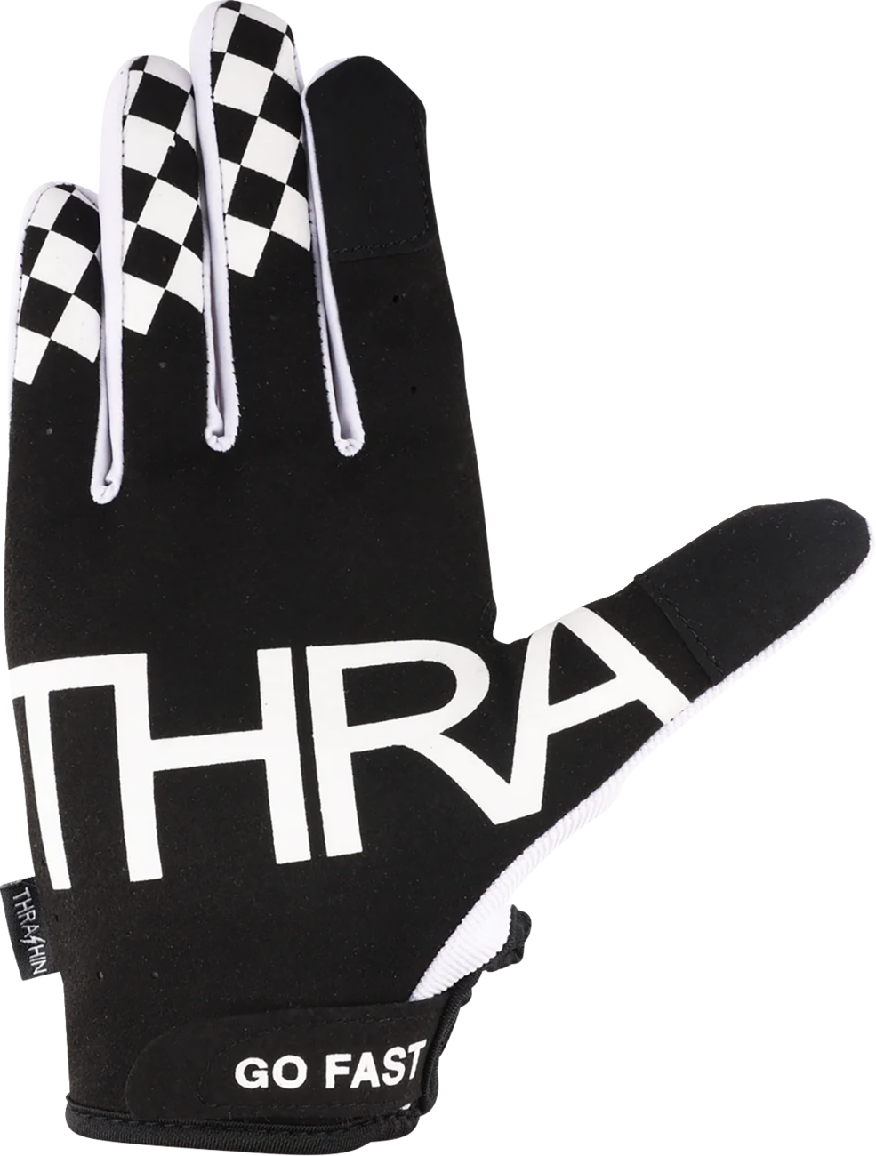 Go Fast Stealth Gloves - White - XL