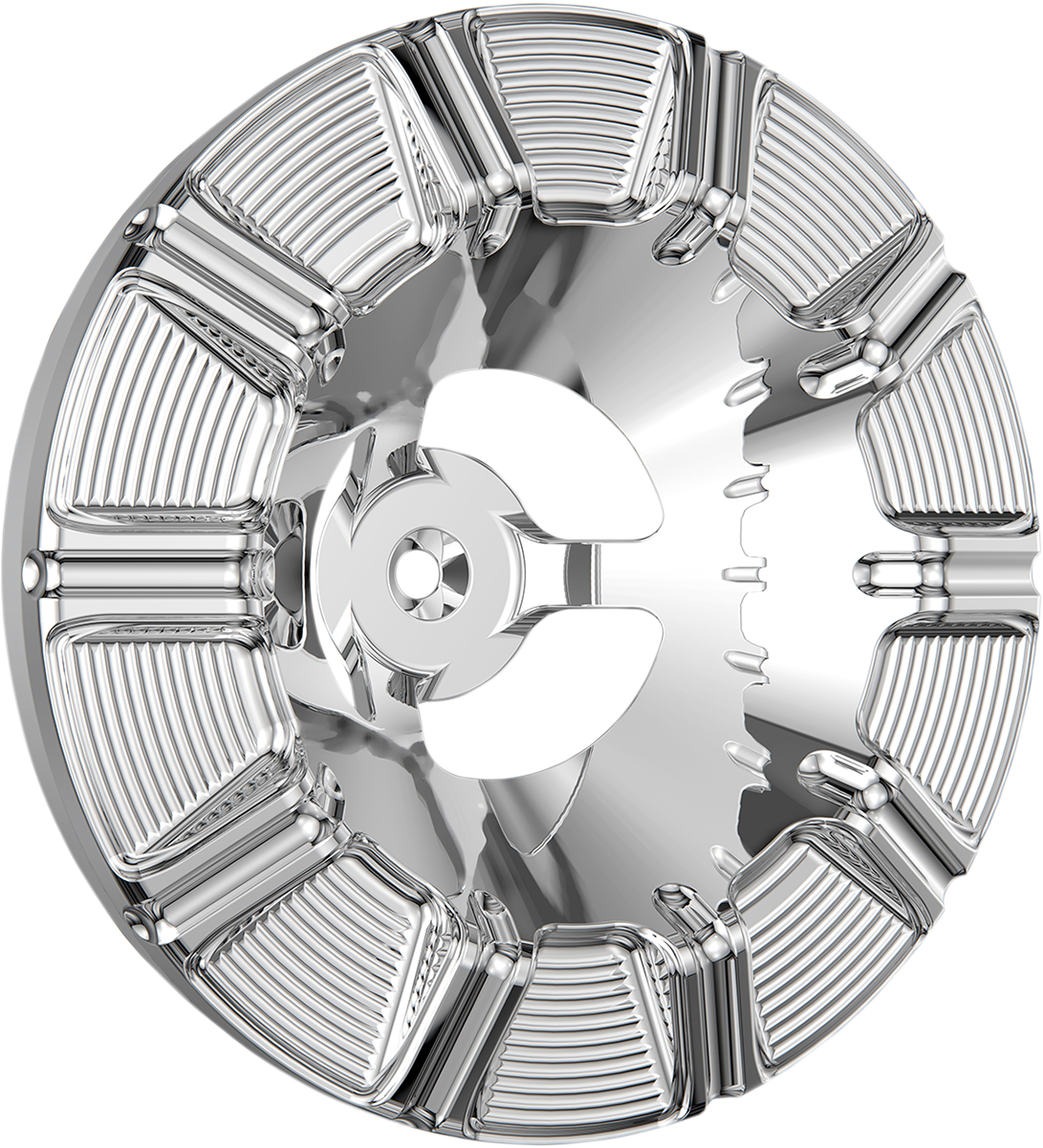 Velocity Air Cleaner Cover - 10-Gauge - Chrome