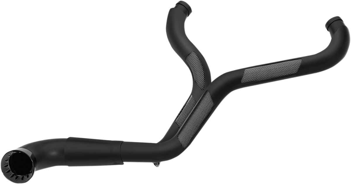 2-into-1 Nasty Bastard Exhaust System - Black - '97-'16 FL