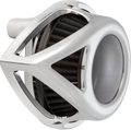 Clear Tear Air Cleaner Kit - Chrome