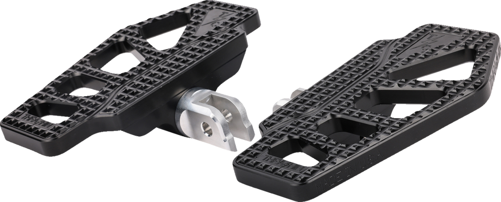Apex Mini Floorboards - Driver - Black - Softail