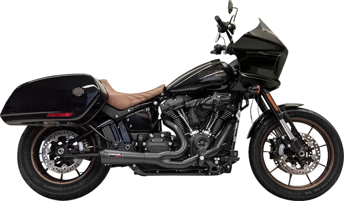 2-into-1 The Ripper Short Road Rage Exhaust System - Black