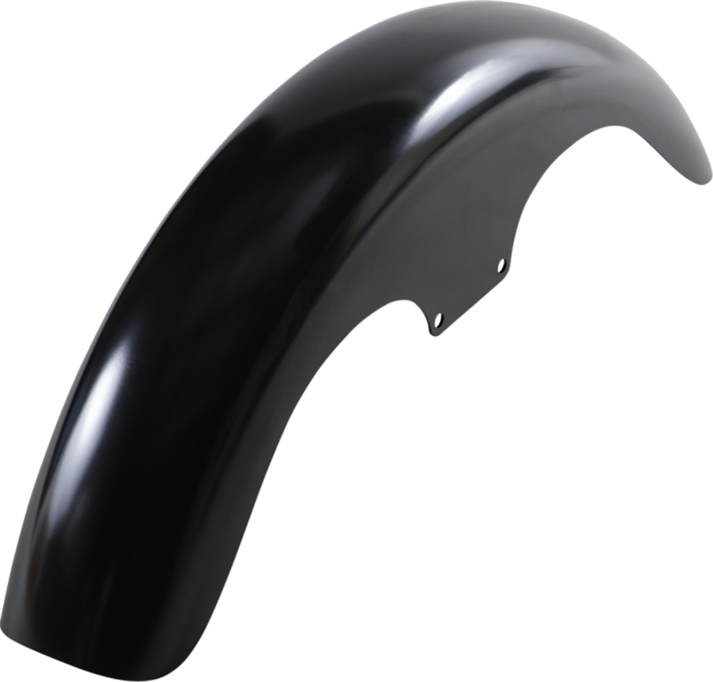 Klub Front Fender - Black - 19" Wheel - HD Dyna/FXR/Sportster
