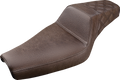 Step-Up Seat - Rear Lattice Stitch - Brown - XL