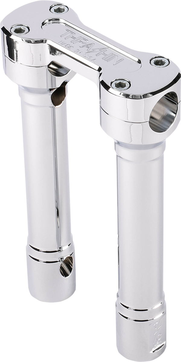 Hole Shot Risers - 8" - Chrome