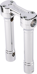 Hole Shot Risers - 8" - Chrome