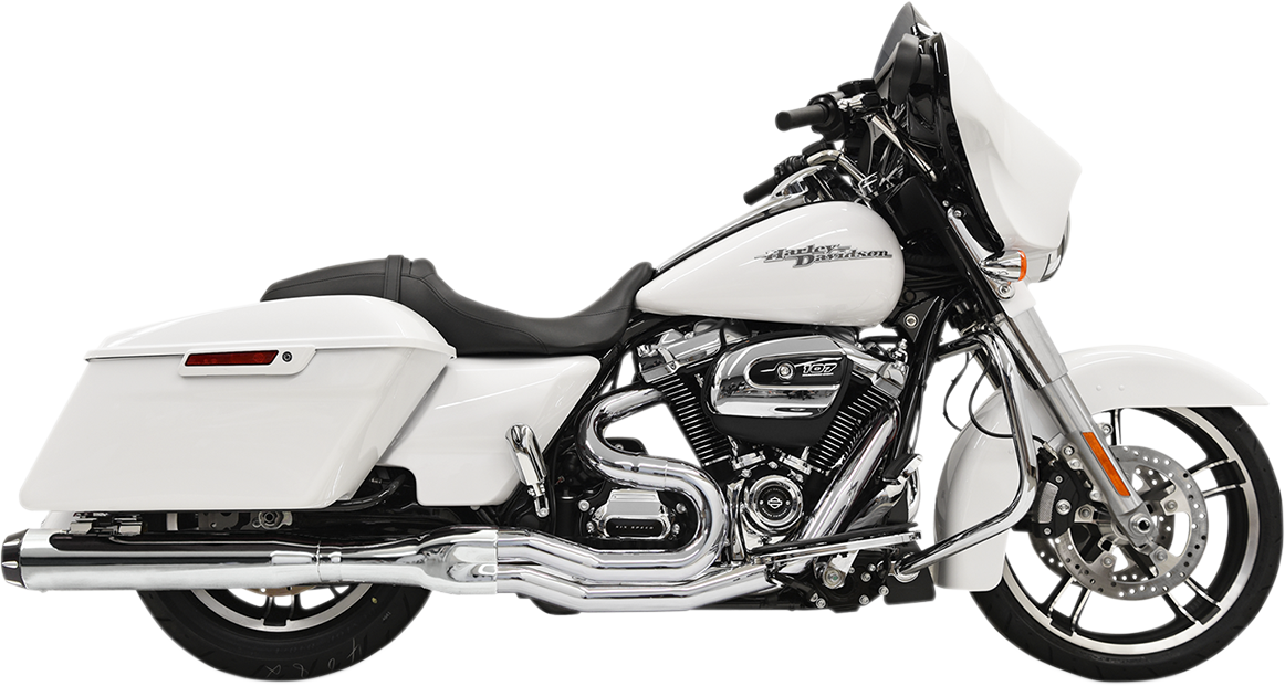 B4 2:1 Exhaust - Chrome - Straight Can