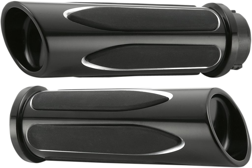 Deep Cut Comfort Series Grips - Cable - Black