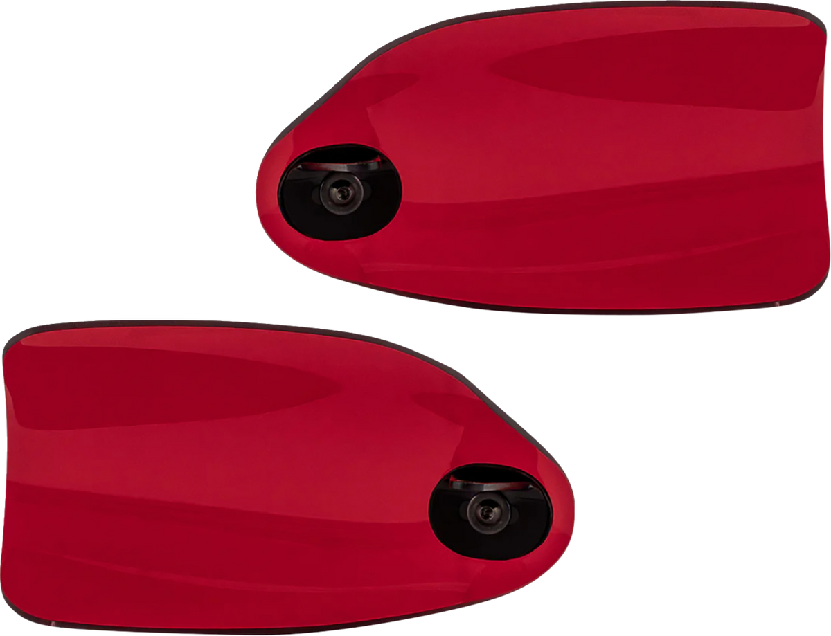 Flare® Handguards - Harley-Davidson Hydraulic Clutch - Red