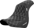 Pro Series SDC Performance Seat - w/o Backrest - White Stitch - FL/FX '18-'20