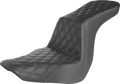 Step-Up Seat - Full Lattice Stitch - Black