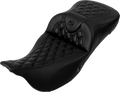 Roadsofa™ Extended Reach Seat - without Backrest - Lattice Stitch - Carbon Fiber - FL '08-'23