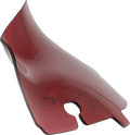 Kolor Flare® Windshield - 4" - Red - '14-'25 FLH/FLHT/FLHX