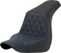 Step-Up Seat - Front Lattice Stitch - Blue Stitch - FXLR/FLSB '18-'24