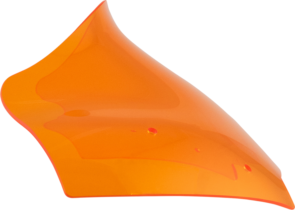 Kolor Flare® Windshield - 10" - Orange - '23-'26 FLTRX/FLTRT