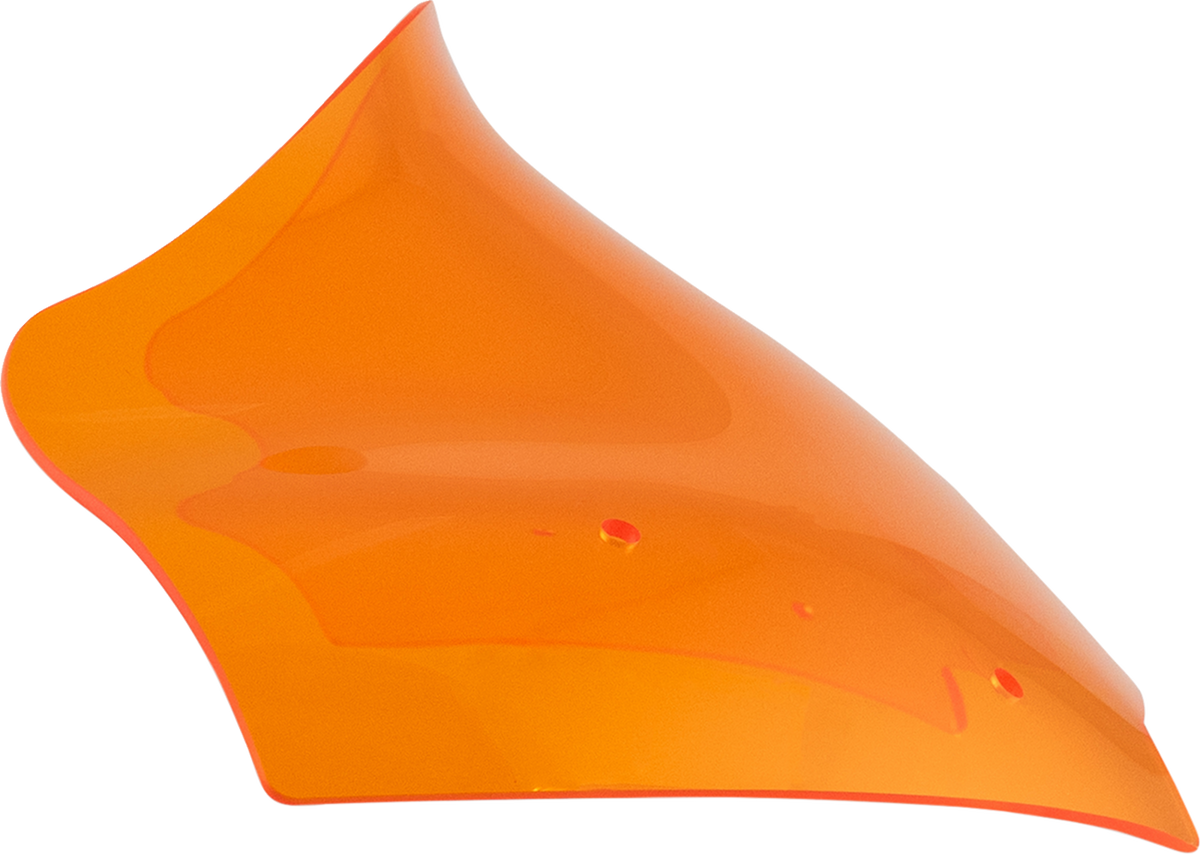 Kolor Flare® Windshield - 10" - Orange - '23-'26 FLTRX/FLTRT