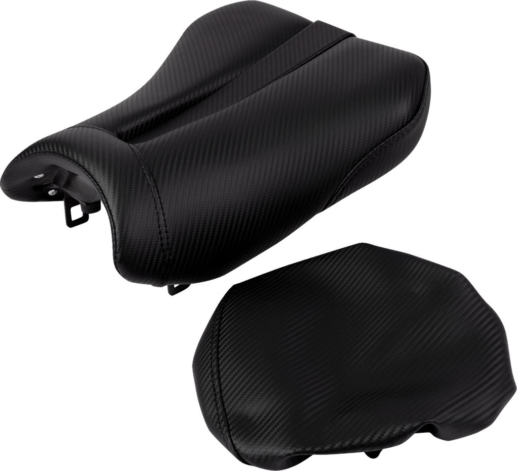 Gel Channel™ Track Carbon Fiber Sport Seat - Black - GSXR 600/750