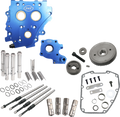 Cam Chest Kit without Cams - Gear Drive - Oil Cooled - Chrome Pushrods - Twin Cam