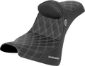 Pro Series SDC Performance Seat - w/ Backrest - Silver Stitch - Gripper - FXBB/FXST '18-'25