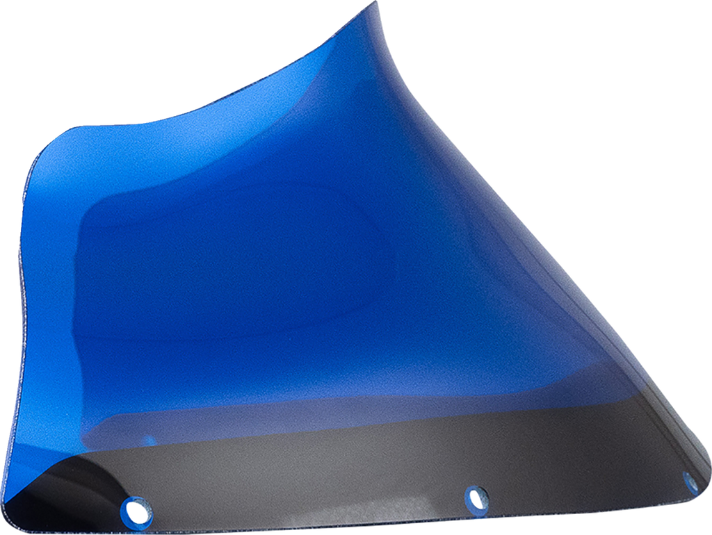 Kolor Flare® Windshield - 9" - Blue - FXRP