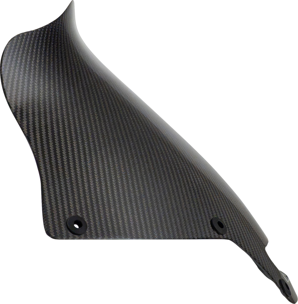Flare® Windshield - 8" - Carbon Fiber - '22-'26 FXLRST