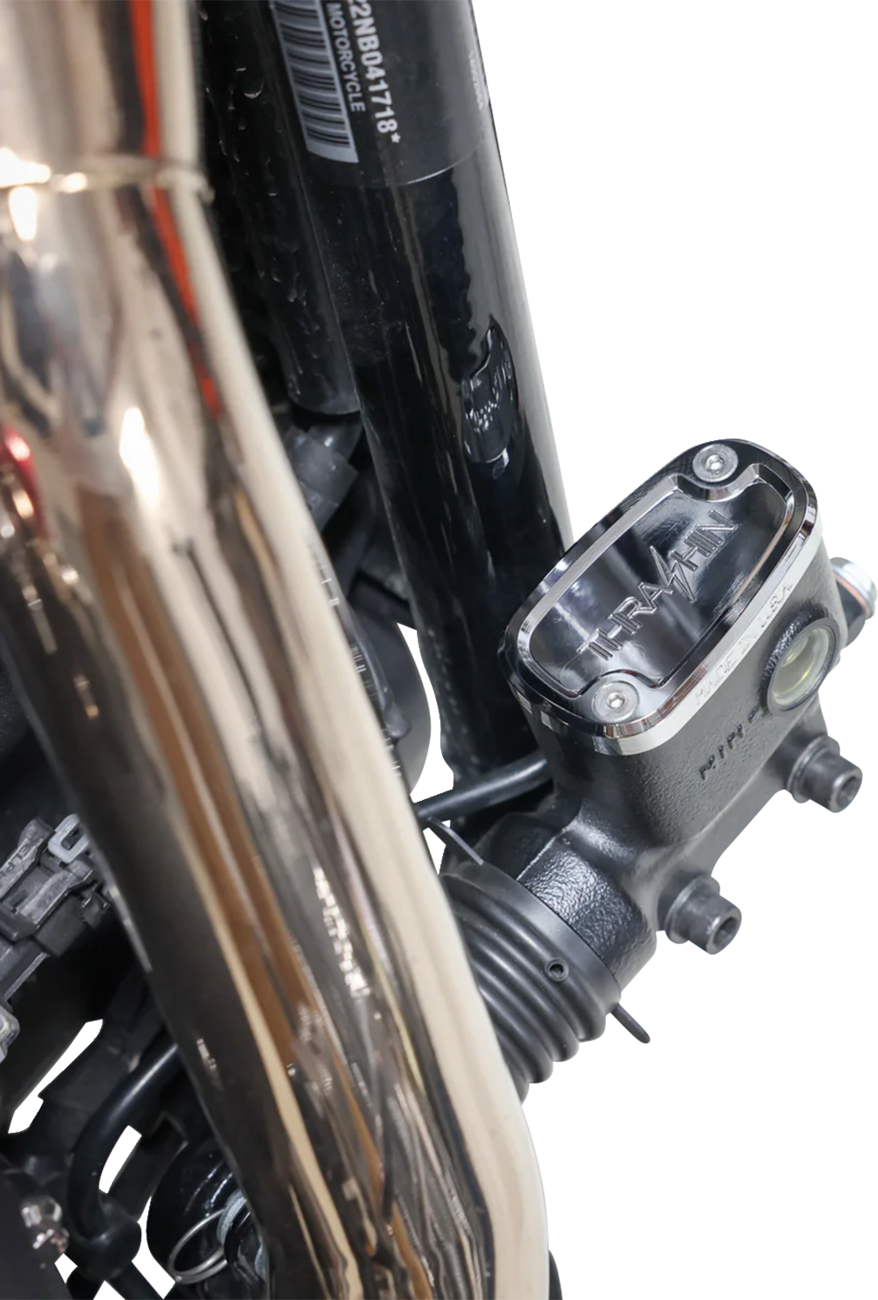 Brake Reservoir Cap - Rear - Chrome - '18+ Softail