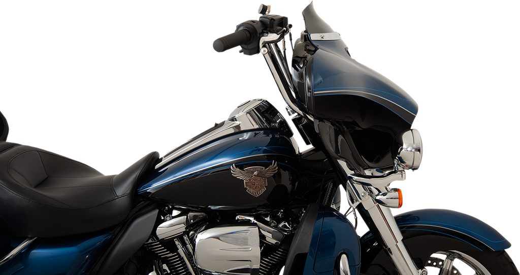 Flare® Windshield - 4" - Black - '14-'25 FLH