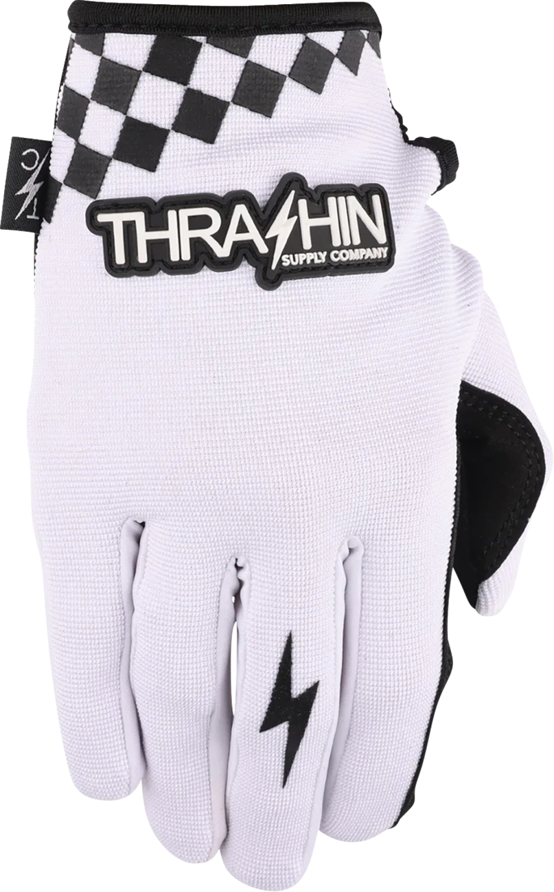 Go Fast Stealth Gloves - White - XL