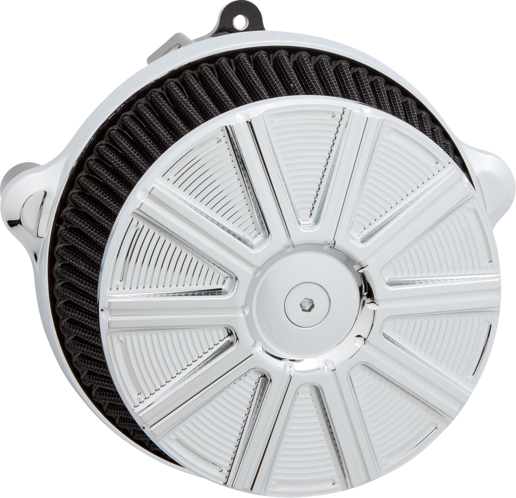 Big Sucker™ Stage 1 Air Cleaner Kit with Cover - 10 Gauge - Chrome